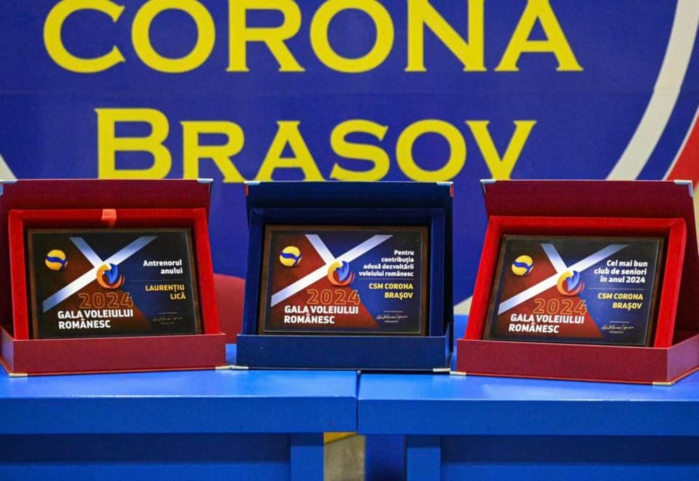 CORONA BRAȘOV, PREMIATĂ LA GALA VOLEIULUI ROMÂNESC