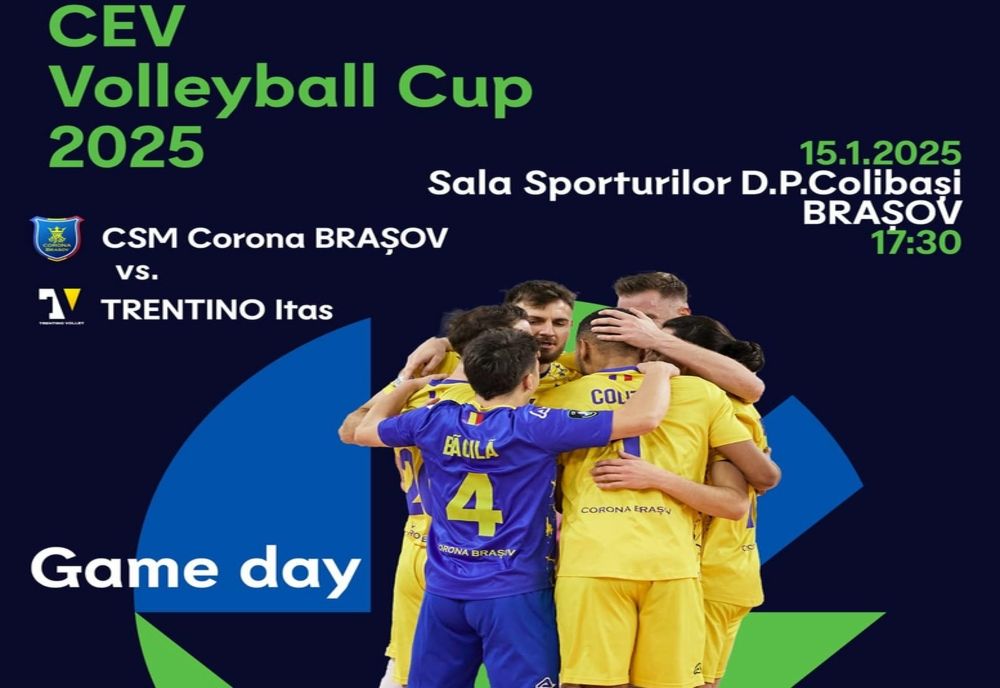 VOLEI: CAMPIOANA ROMÂNIEI ÎNTÂLNEȘTE CEA MAI VALOROASĂ ECHIPĂ DIN EUROPA