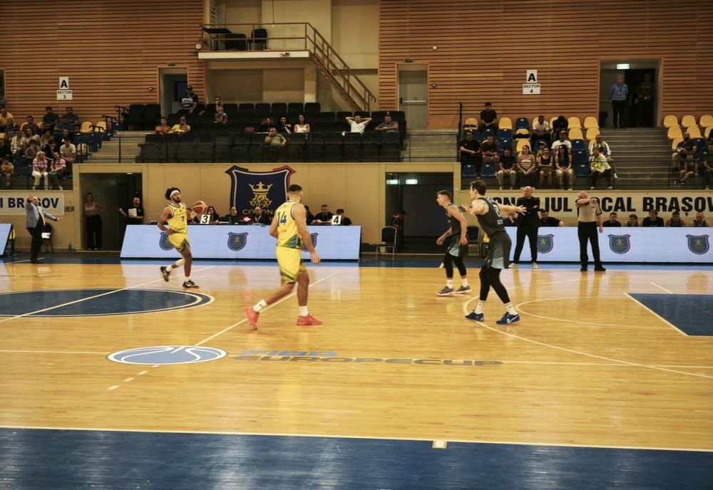 BASCHET MASCULIN: CORONA BRAȘOV, APROAPE DE GRUPELE FIBA EUROPE CUP