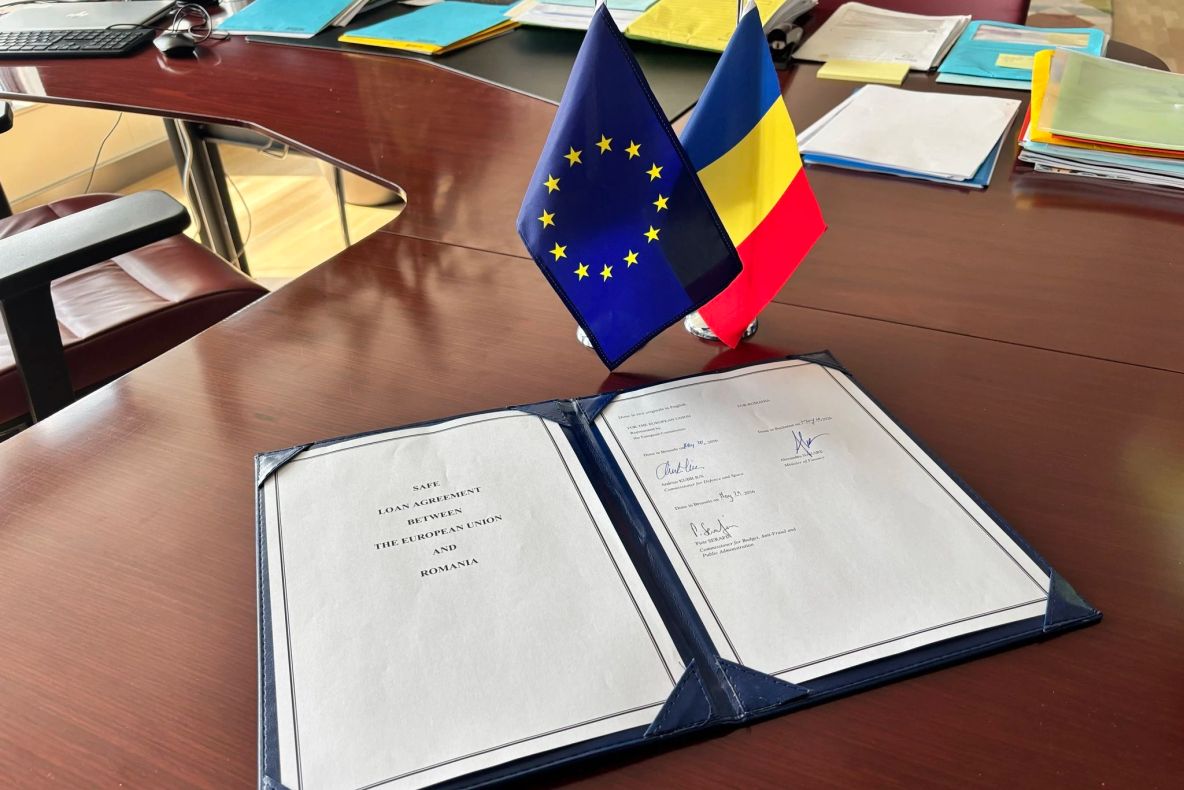 Este oficial. România a semnat acordul de împrumut SAFE cu Comisia Europeană