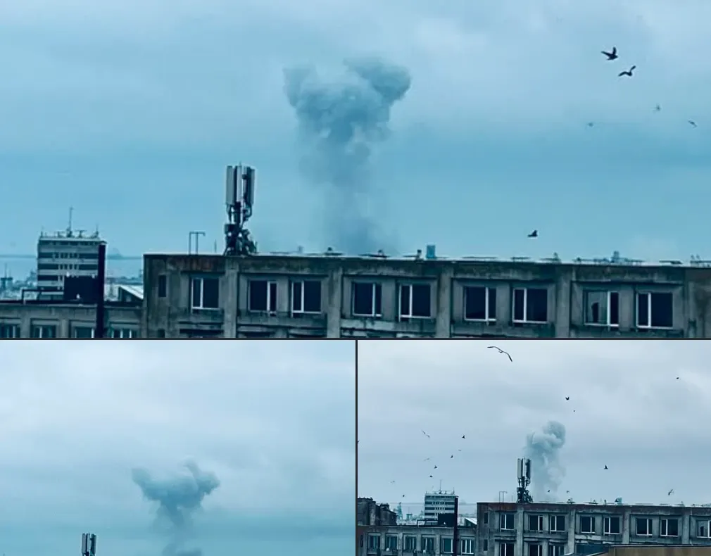 Explozia unei drone în Portul Constanța. Se fac evacuări preventive, nu sunt victime. Explozia, în apropierea unui terminal petrolier important. IMEDIAT- declarații Nicușor Dan – FOTO/VIDEO