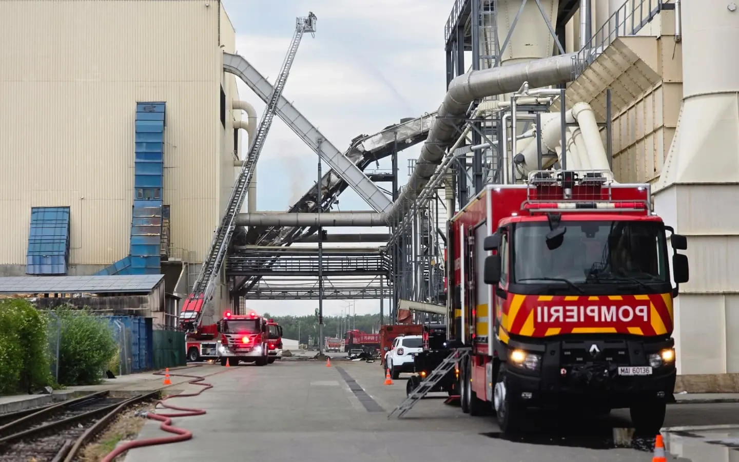 Încă o explozie la fabrica Kronospan din Brașov