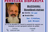 Polițiștii din Brașov caută un bărbat de 51 de ani