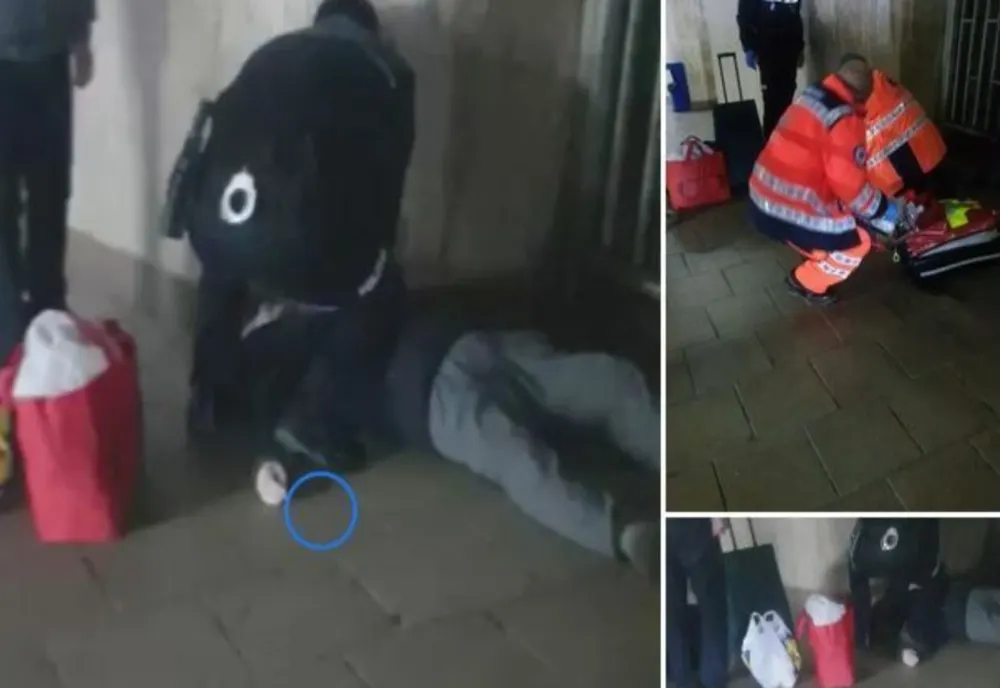 Bărbat MORT, azi-noapte, în Gara Brașov