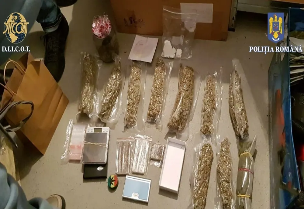 Un kilogram de cannabis capturat de polițiştii braşoveni!