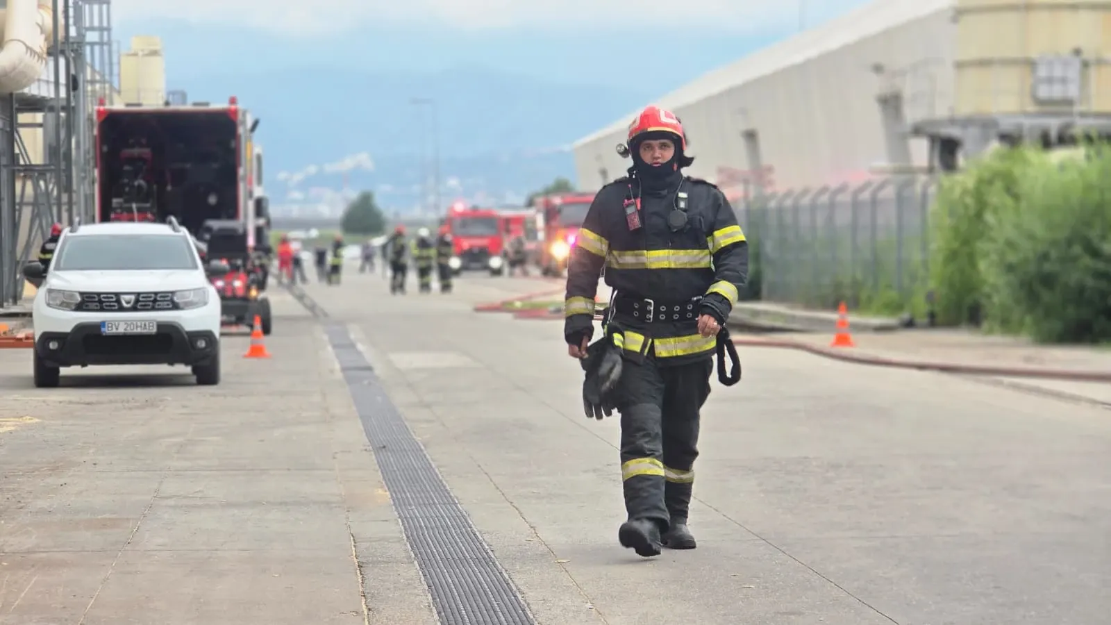 Incendiu fabrica Kronospan
