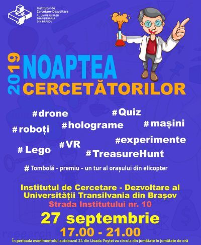 Afis Noaptea Cercetătorilor