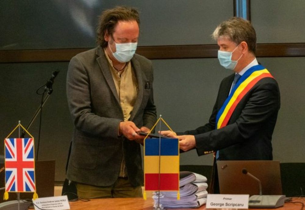 VIDEO Charley Ottley a devenit cetățean de onoare al Brașovului