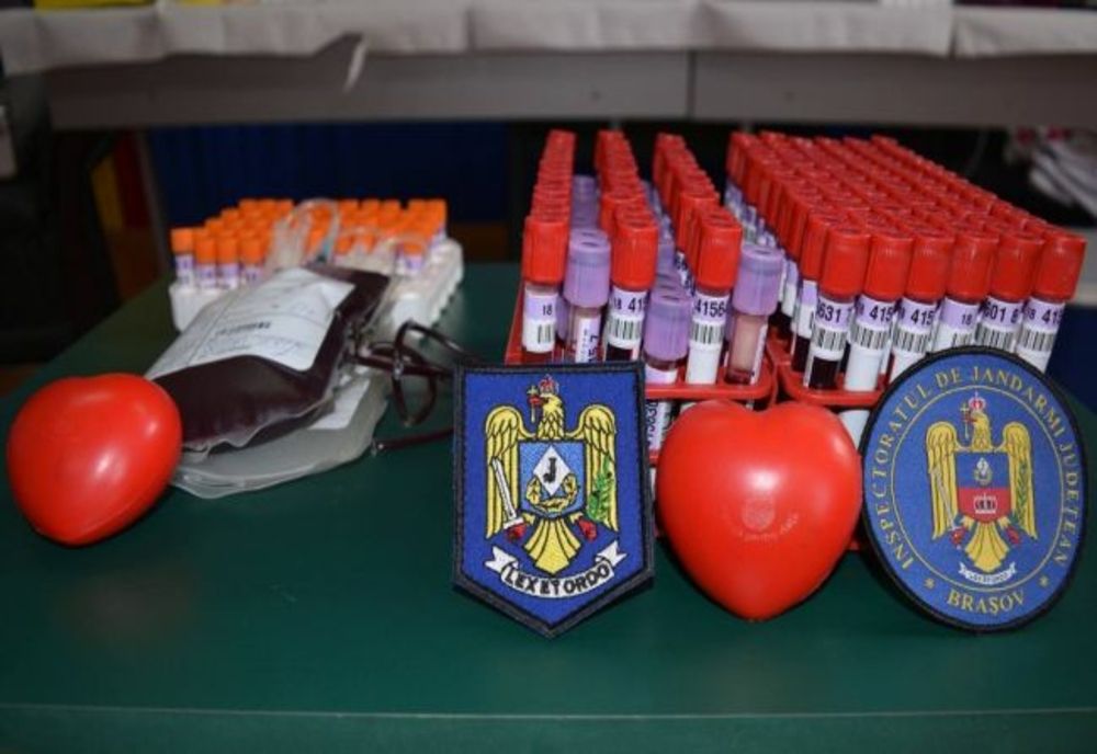 Acțiune umanitară a jandarmilor brașoveni