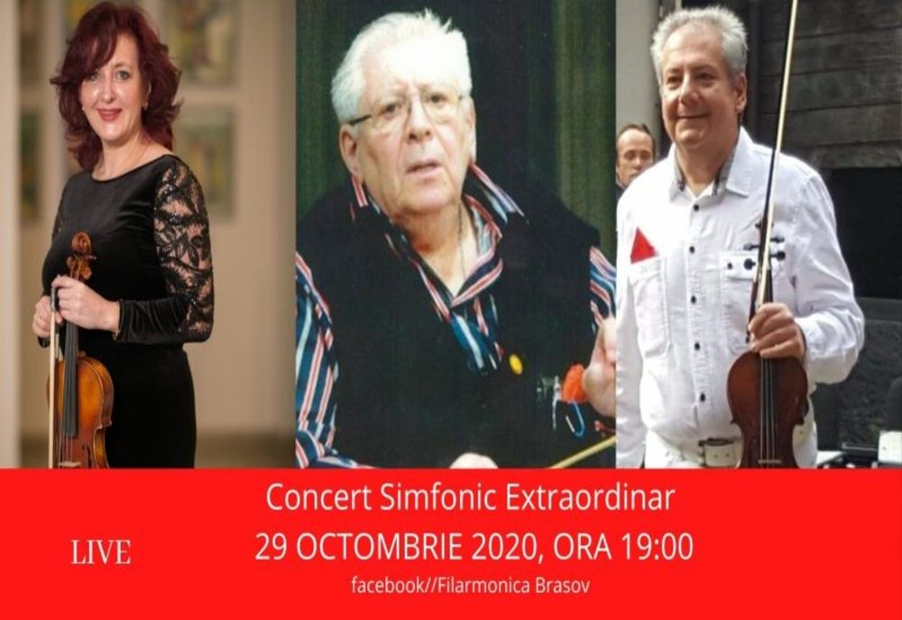 Concert online, în această seară, al Filarmonicii Brașov