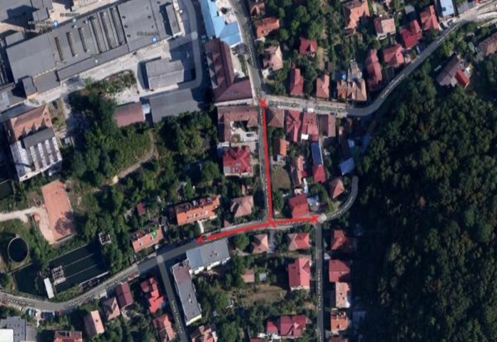 Trafic blocat, la noapte, în unele zone din municipiul Brașov