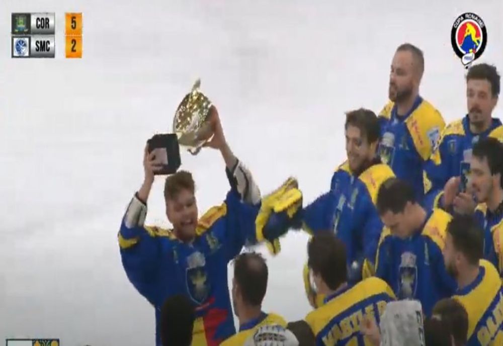 VIDEO Corona Brașov - Csikszereda 5-2, în finala Cupei României la hochei