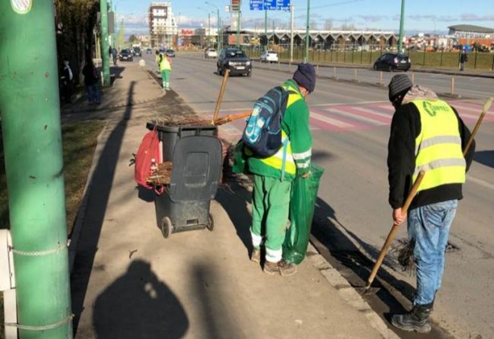 Curățenie și în cartierul Tractorul 