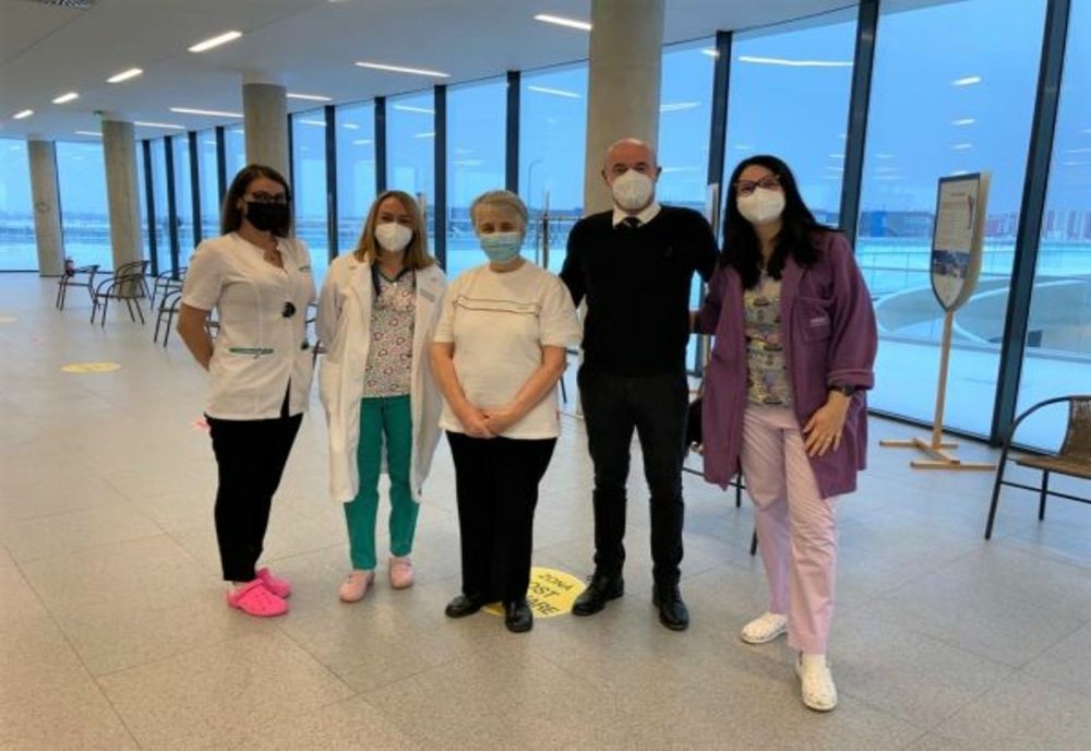 Ea este prima brașoveancă vaccinată împotriva COVID-19 în etapa a doua