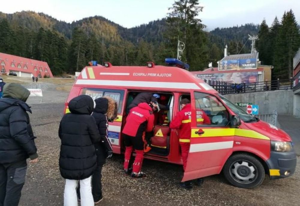 43 de persoane accidentate pe pârtiile din Poiana Brașov, de la deschiderea sezonului de schi