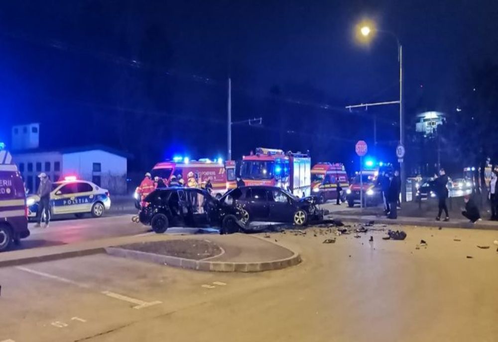 Două accidente cu 5 victime, în această seară, la Brașov și Ghimbav! O persoană în stare gravă!