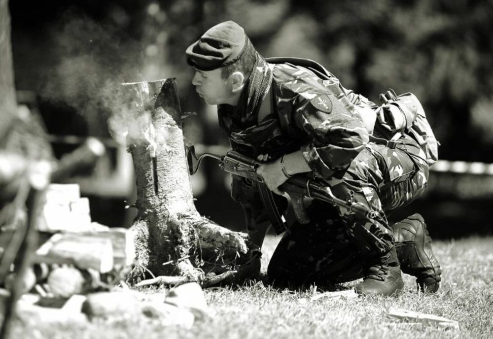 Caporalul Cristian Tupiță, cercetaș din pasiune: “În vocabularul nostru nu trebuie să existe verbul a renunța”