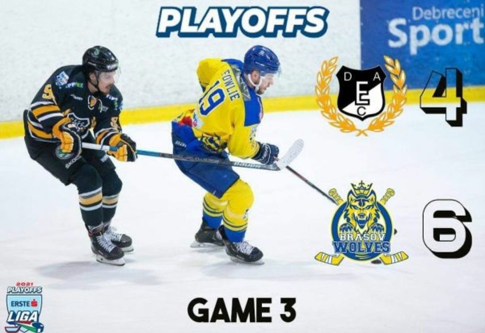 HOCHEI: Corona Wolves, victorie importantă în Ungaria