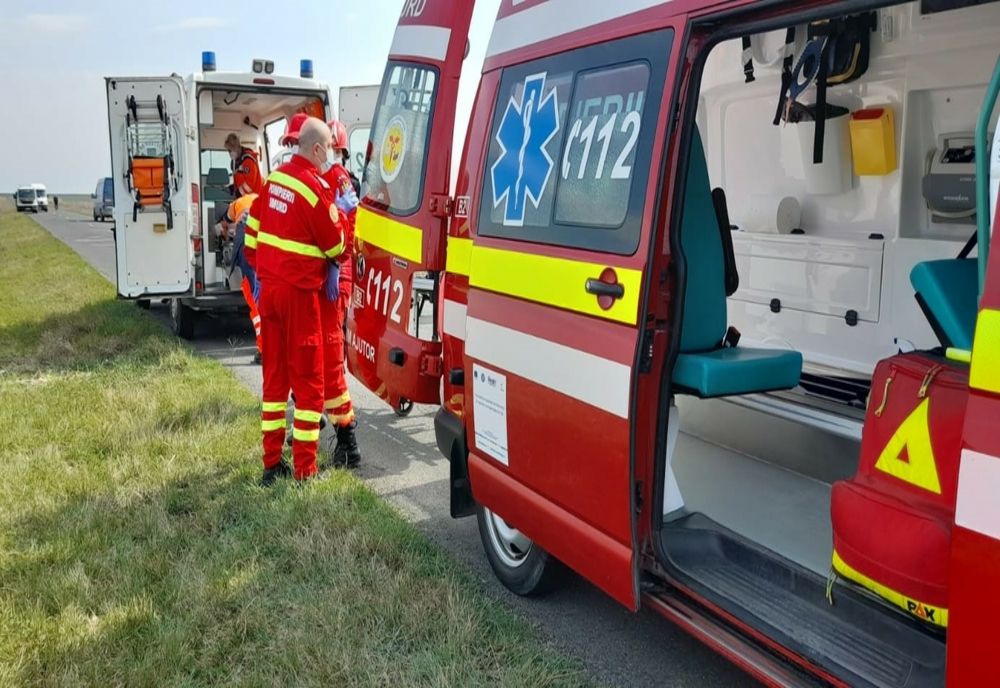 Accident cu două victime, pe DN1! 5 vehicule implicate!