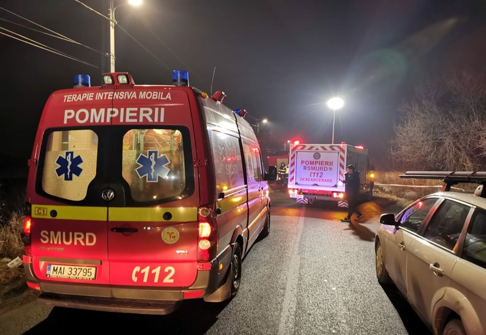 Copil de 3 ani rănit într-un accident rutier, pe DN73A