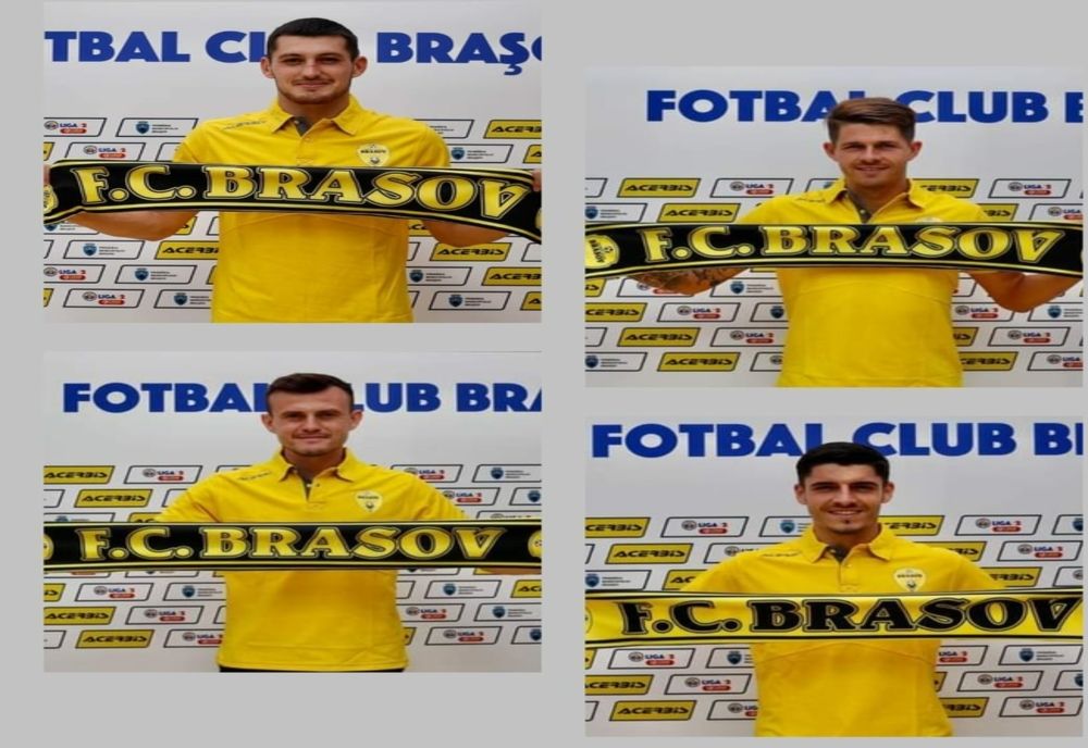4 fotbaliști au semnat cu FC Brașov