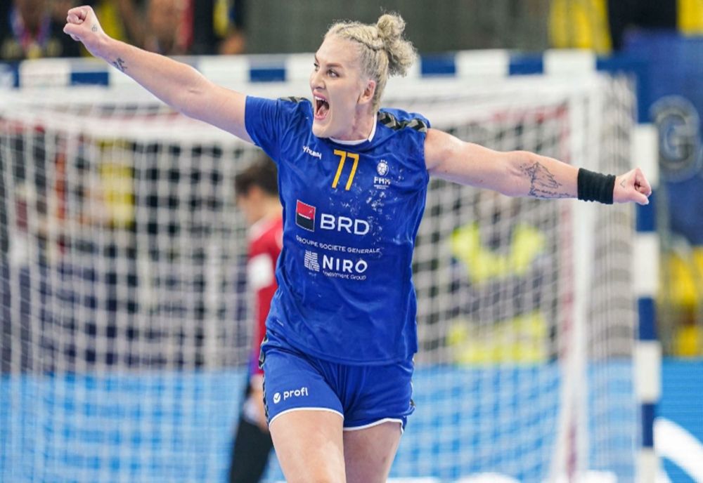 România, în grupele principale la Campionatul European de Handbal Feminin. Am învins Macedonia cu 31 la 23