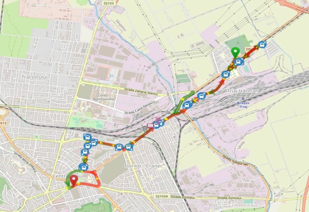 RATBV modifică traseul și orarul de circulație al liniei 54