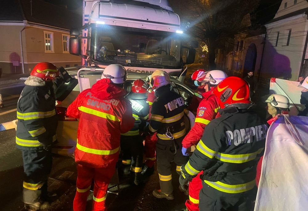 FOTO Accident rutier cu doi morți, la Prejmer!