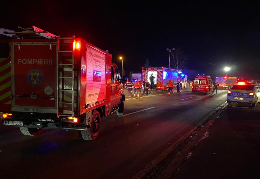 VIDEO Grav accident pe Calea Feldioarei! 9 persoane rănite!