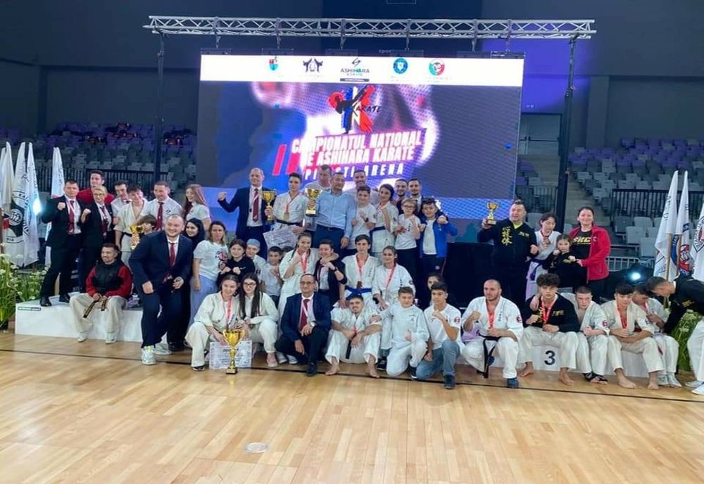 Clubul „Ashihara Karate Pitești”, locul I pe țară la Campionatul Național de Karate Ashihara 2022