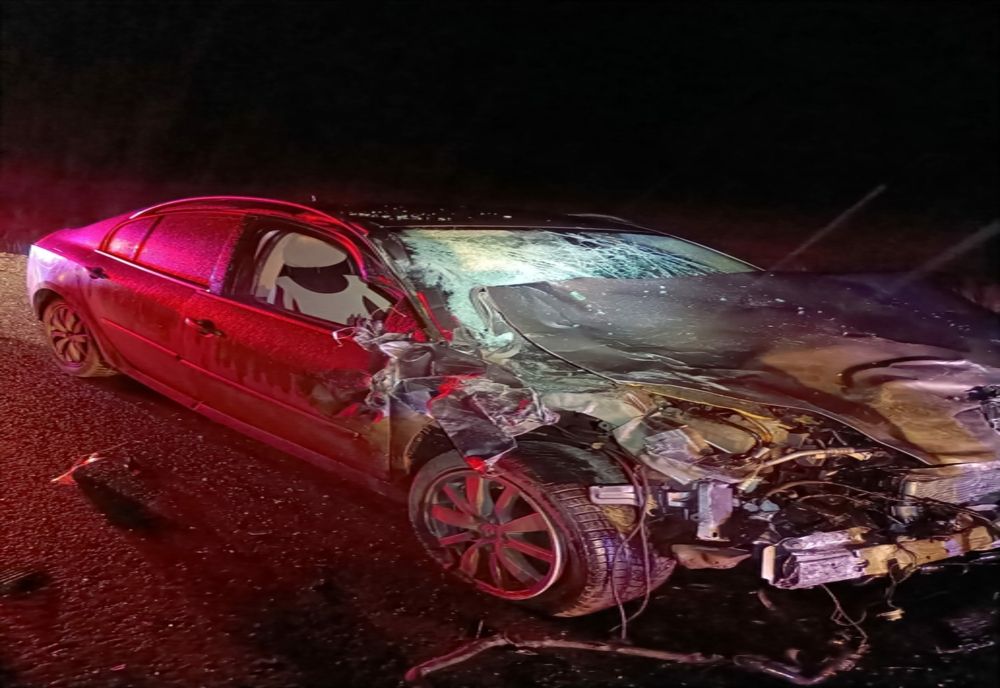 Accident cu victime încarcerate, în județul Brașov