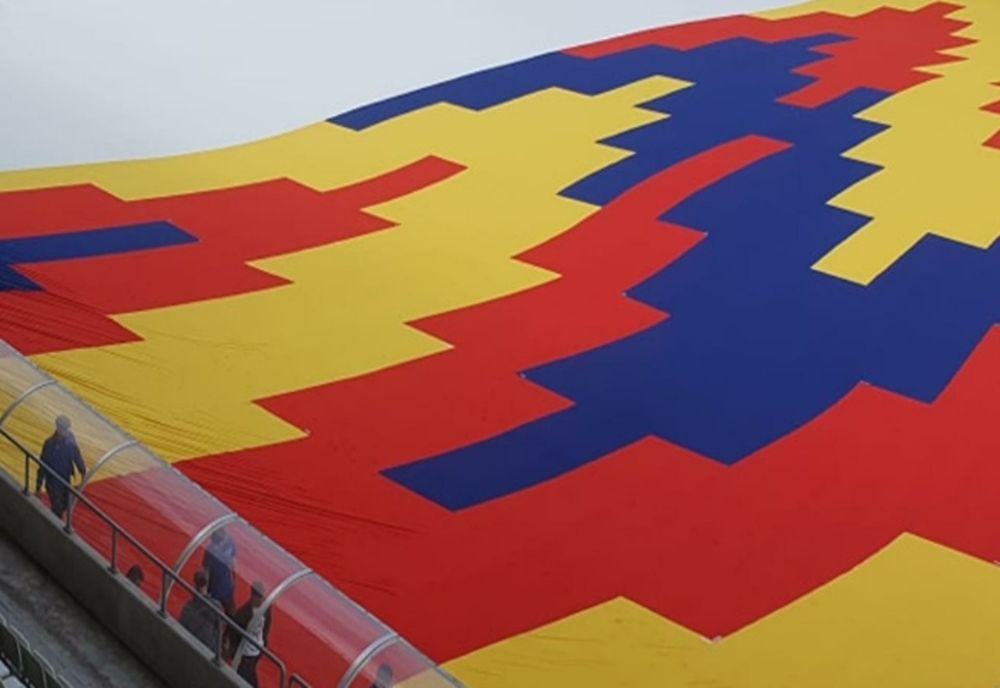 România, în Cartea Recordurilor cu Tricoul Uriaș al Naționalei de Rugby. Gabriel Oprea, președintele UMPMV: „Rugby înseamnă stejari, sacralitate, înseamnă România”