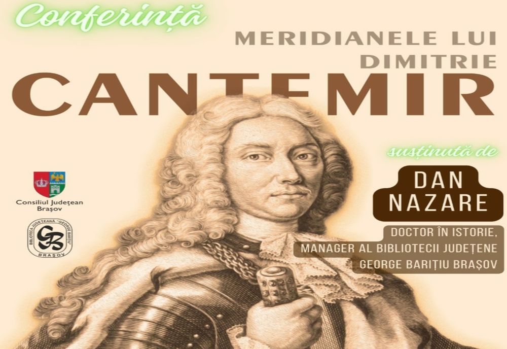 Conferința „Meridianele lui Dimitrie Cantemir”, la Biblioteca Județeană