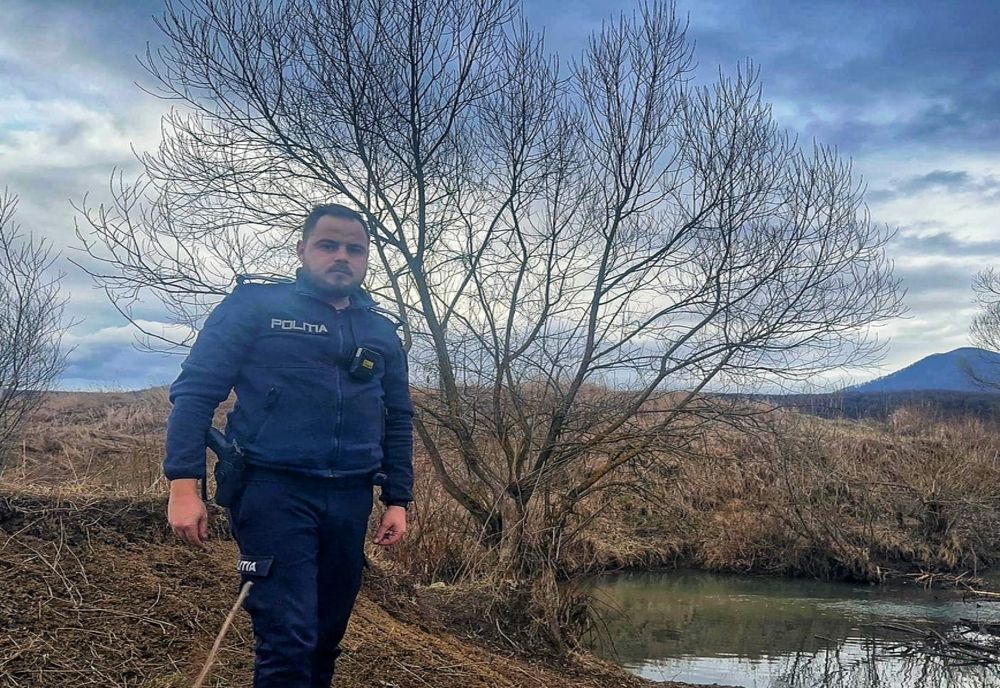 Intervenția rapidă a unui polițist brașovean a salvat un bărbat de la sinucidere