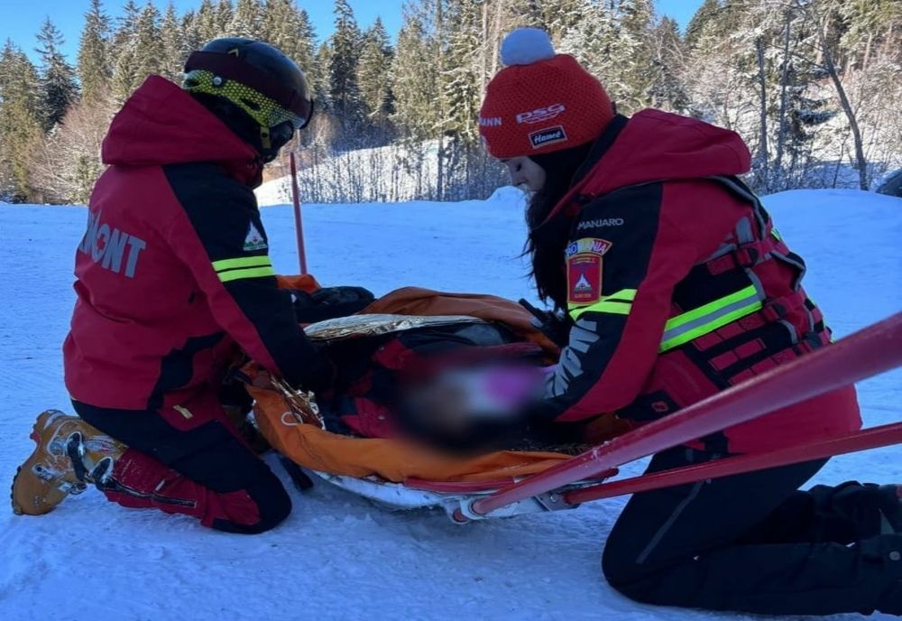 PERSOANĂ ÎN STARE GRAVĂ, PE PÂRTIA CLĂBUCET DIN PREDEAL!