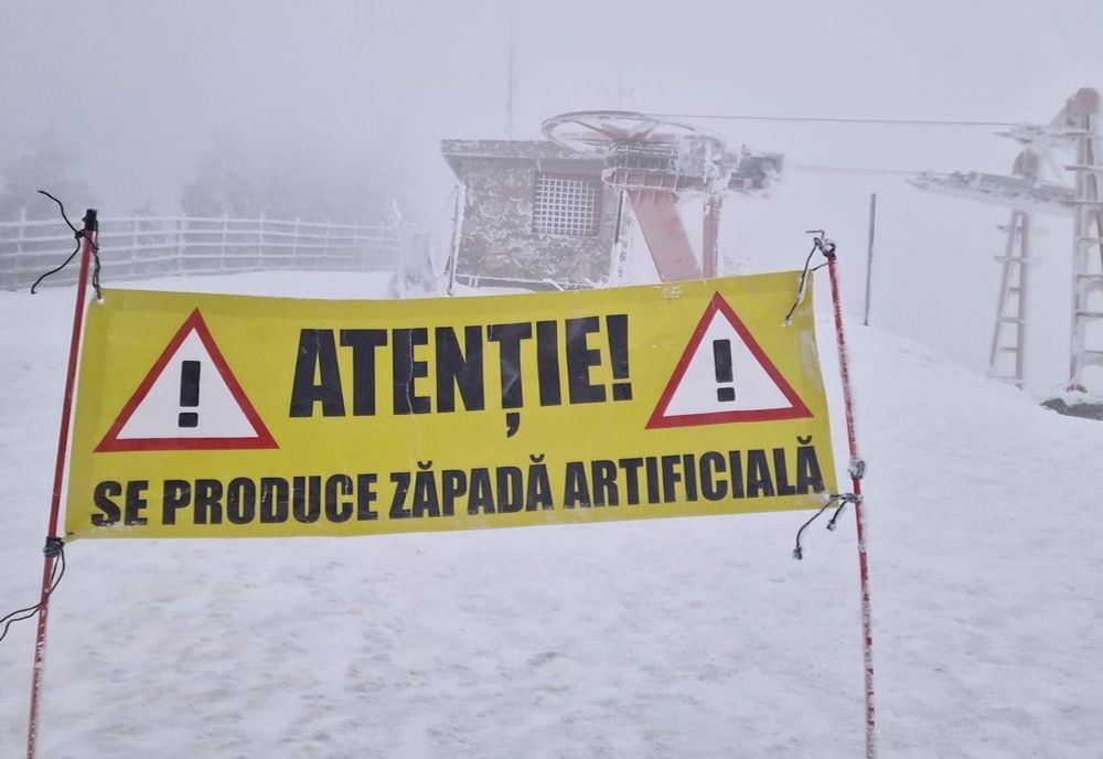 CONDIȚII BUNE PENTRU PRACTICAREA SPORTURILOR DE IARNĂ, ÎN POIANA BRAȘOV