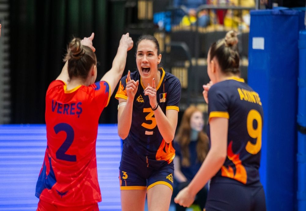 VOLEI FEMININ: ROMÂNIA A DEBUTAT CU DREPTUL ÎN GOLDEN LEAGUE