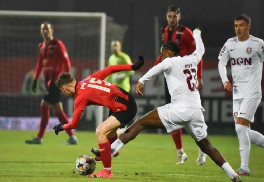 FOTBAL: FK CSIKSZEREDA A SMULS EGALUL CU CFR CLUJ (2-2), ÎN SUPERLIGĂ
