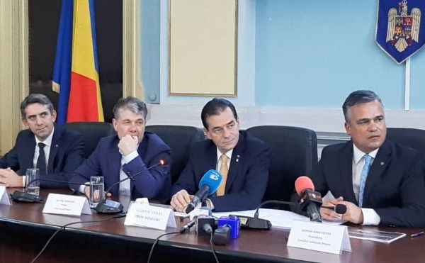 VIDEO Ludovic Orban, premierul României: "Proiectele importante ale Brașovului vor fi susținute de Guvern"