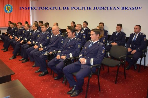 Avansări în grad, la Poliția Brașov