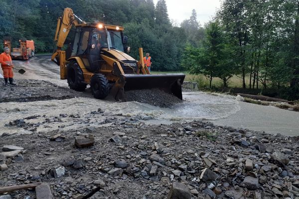 VIDEO Viitură pe DN1A