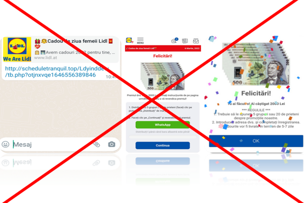 ALERTĂ CIBERNETICĂ - capcane promoționale pentru Ziua Femeii