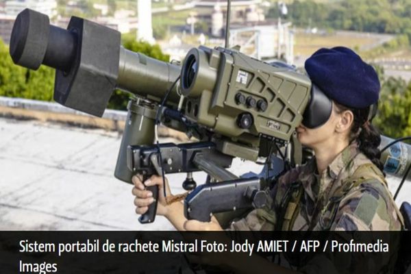 Armata Română cumpără rachete antiaeriene portabile, similare cu cele folosite în războiul din Ucraina