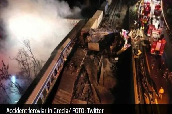 Cel puțin 32 de morți și 85 de răniți după ce două trenuri s-au ciocnit. Tragedie fără margini în Grecia