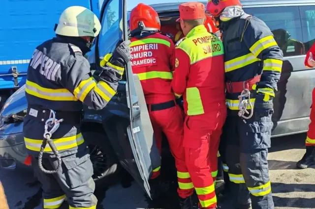 Cal lovit de mașină, pe Șoseaua Cristianului din Brașov. Trafic îngreunat