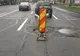 FOTO Atenţie, şoferi! Pericol pe un bulevard din municipiul Braşov