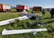 FOTO Incident pe aerodromul din Sânpetru