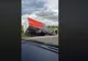 VIDEO Autoutilitară ieșită în decor, pe DN1