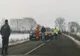 VIDEO Trafic îngreunat spre Tărlungeni, din cauza unui accident rutier