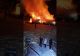 VIDEO Incendiu, aseară, la o vilă din Moieciu